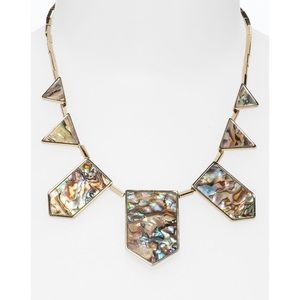 House of Harlow Abalone Necklace